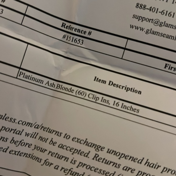 Glam Seamless Invisi Clip In Hair Extensions - Picture 4 of 8